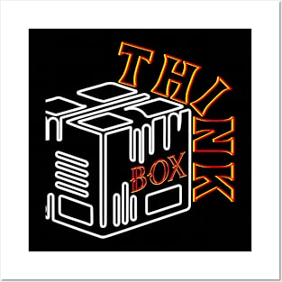 THINK OUTSIDE THE BOX Posters and Art